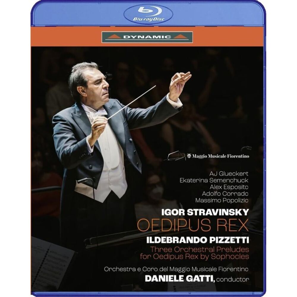 AJ Glueckert - Three Orchestral Preludes for Oedipus Rex By  BLU-RAY